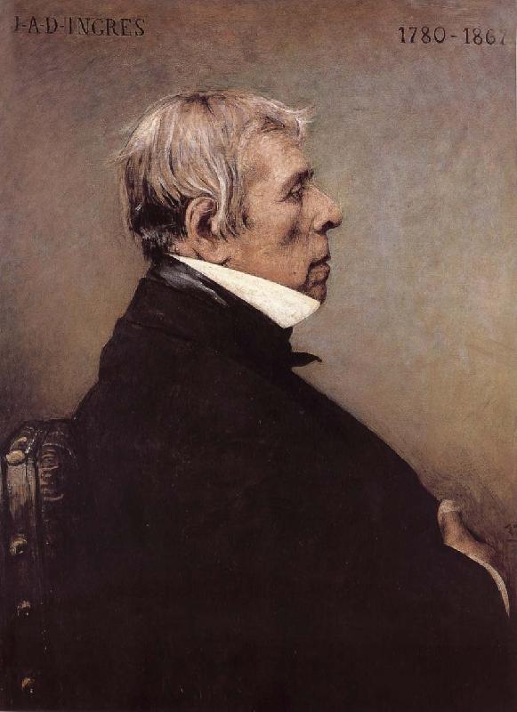 Jean-Auguste Dominique Ingres Portrait of henli